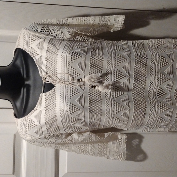 ROCK 47 WRANGLER Crocheted DRESS S - Picture 1 of 7